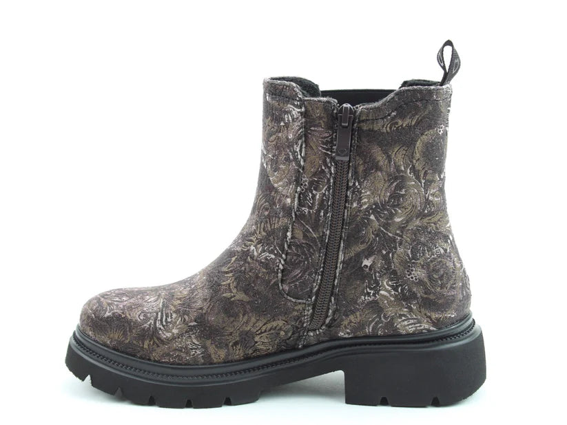 Heavenly Feet Zeta Meadow BARK Chelsea Boot with Zip Vegan Friendly