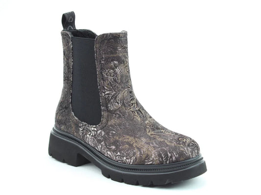 Heavenly Feet Zeta Meadow BARK Chelsea Boot with Zip Vegan Friendly