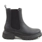 Heavenly Feet Zeta BLACK Litesole Chelsea Boot with Zip