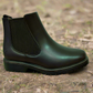 Heavenly Feet Boot Angelina Dawlish Chelsea style Ankle Boot with zip CHOCOLATE