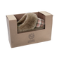 Jo & Joe Ballyclare BROWN Slipper with Fur Cuff and Fleecy Lining