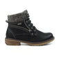 Lunar Ankle Boot Benson BLACK GLB070-BK