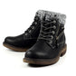 Lunar Ankle Boot Benson BLACK GLB070-BK