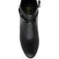 Lotus Adelaide BLACK Block Heel Dress Ankle Boot