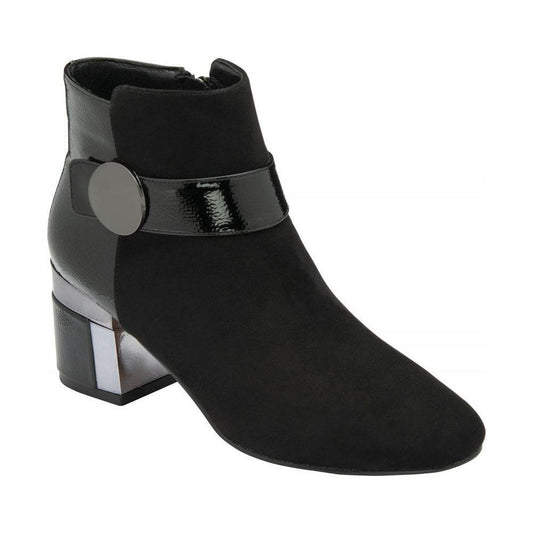Lotus Boot Kirsty Classic Smart Heeled Ankle Boots ULB419BB00 BLACK