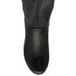 Lotus Boot Fitzgerald BLACK Soft Leather Wedge Long Boot ULB345