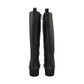 Lotus Wrenley BLACK Soft Leather Wedge Long Boot