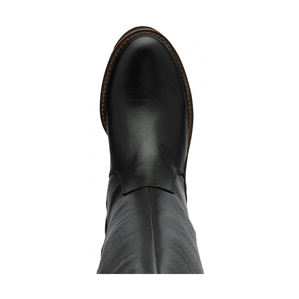 Lotus Wrenley BLACK Soft Leather Wedge Long Boot