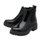 Lotus Lottie Black Patent Chelsea Boot with Zip