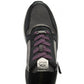 Lotus Venus BLACK/ Purple Dress Fashion Trainer with Zip