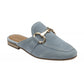 Lotus Taylor BLUE Leather Slip On Mule Loafer ULS570