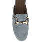 Lotus Taylor BLUE Leather Slip On Mule Loafer ULS570
