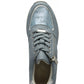 Lotus Tenno BLUE Wedge Heel Trainer Style Shoe with Zip ULS576