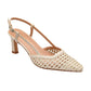 Lotus Livia BONE Slingback Occasion Shoe ULS659