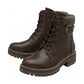 Lotus Gretal BROWN Chunky Sole Biker Style Ankle Boot