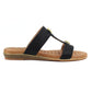 Lunar Sandal Calow BLACK JLH395SL