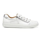 Hotter Chase White Leather Comfort Trainer