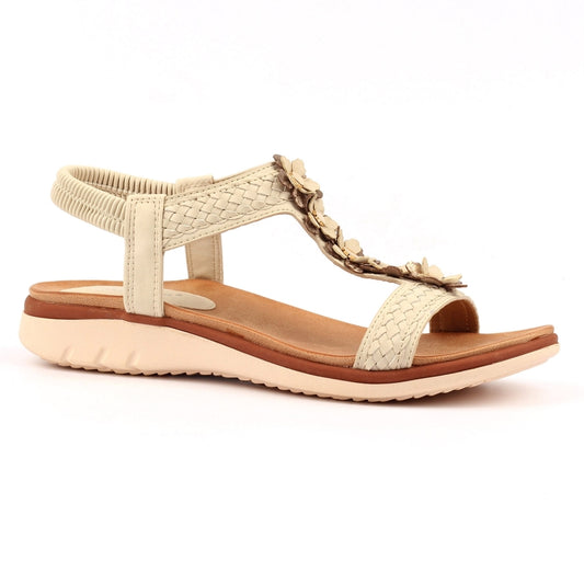 Lunar Sandal Clementine JLH575 BEIGE