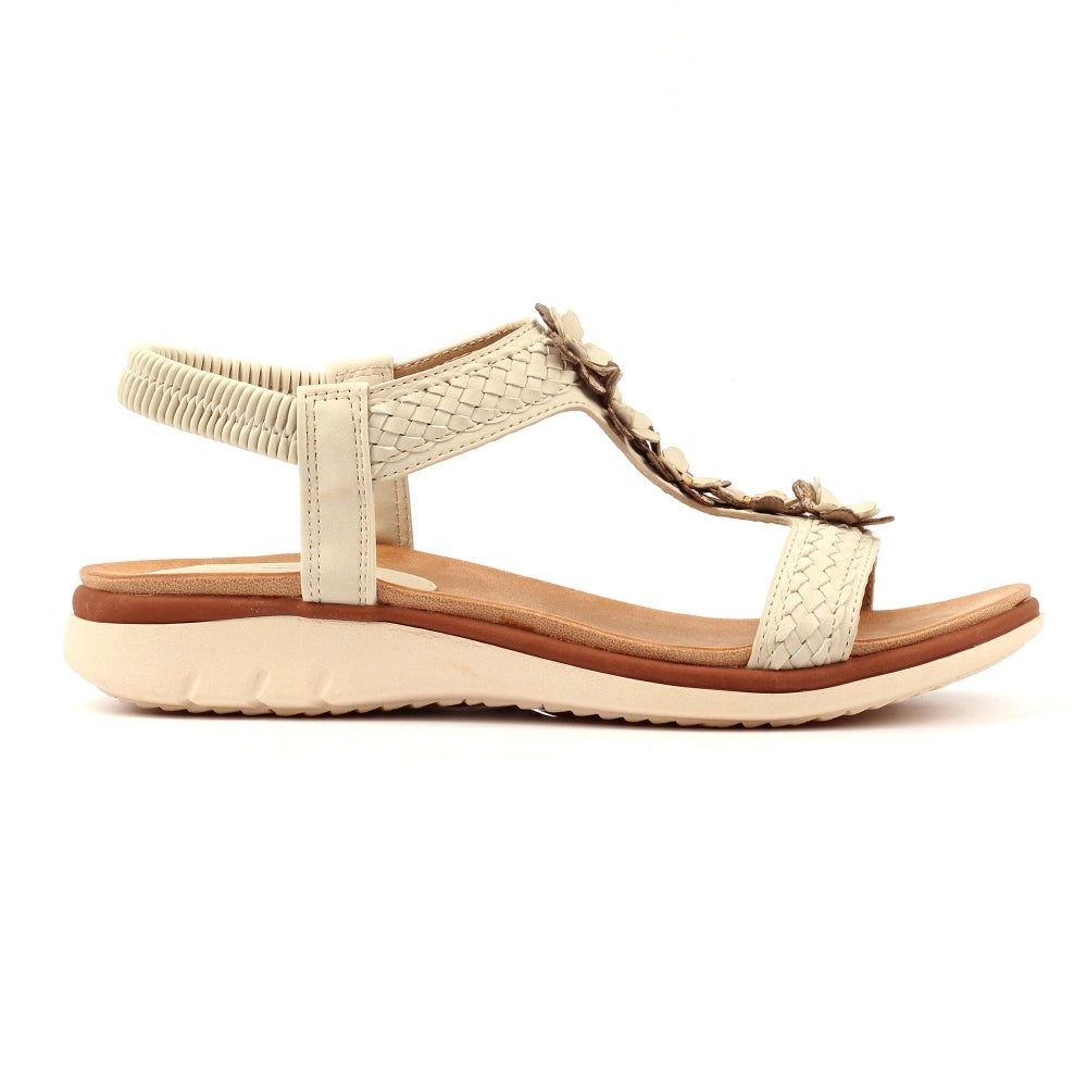Lunar Sandal Clementine JLH575 BEIGE