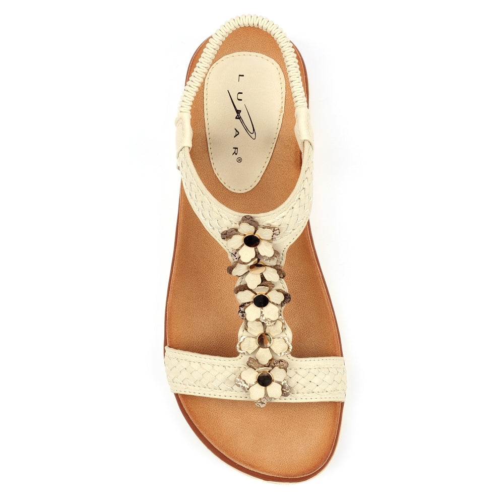 Lunar Sandal Clementine JLH575 BEIGE