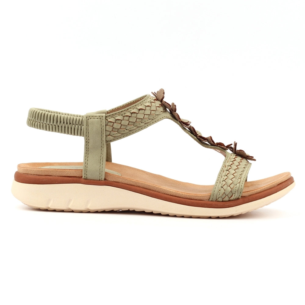 Lunar Sandal Clementine JLH575GN GREEN