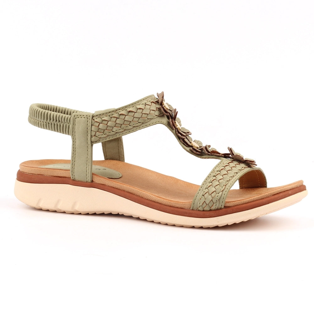 Lunar Sandal Clementine JLH575GN GREEN