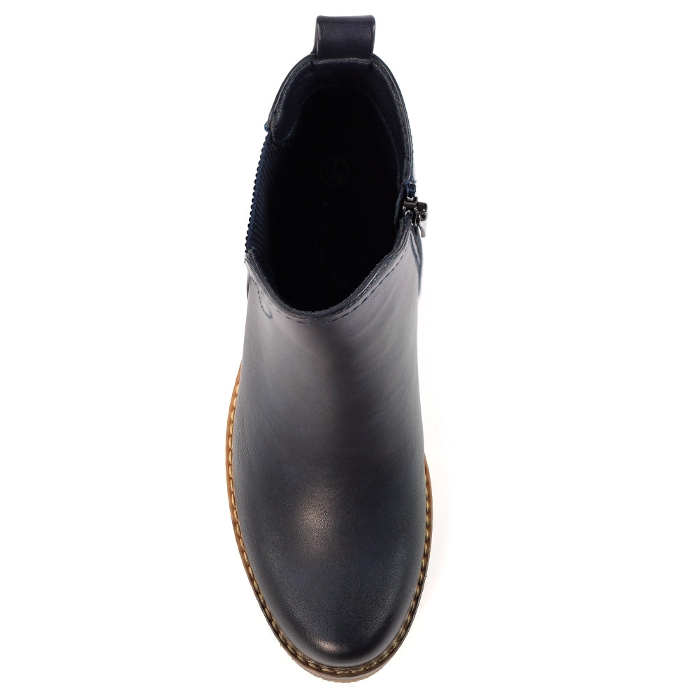 lunar Conrad NAVY Chelsea Ankle Boot