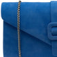 Lotus Aletta CORNFLOWER Suede Leather Occasion Handbag ULG085