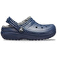 Crocs  NAVY Charcoal lined clog 207010-060