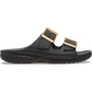 Crocs Saturday metallic buckle sandal BLACK 213316-001