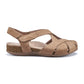 Hotter Catskill TAN Touch Fastening Closed Toe Sandal