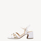 Marco Tozzi 28337-44 WHITE Block Heel Dress sandal 28337-44