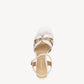 Marco Tozzi 28337-44 WHITE Block Heel Dress sandal 28337-44