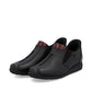 Rieker 47253 BLACK Soft Leather Waterproof High Fronted Shoe 47253-00