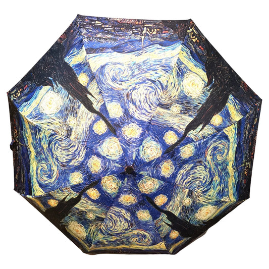 Superbia Artist Long Umbrella STARRY NIGHT LONG UMBRELLA