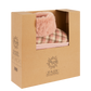 Jo & Joe Eldroth PINK Check Bootee Slipper Gift Boxed