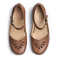 Hotter Eloise TAN Leather Bar Shoe