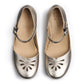 Hotter Eloise GOLD Leather Bar Shoe