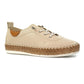 Lunar Evie Soft Leather Slip On Shoes FLE050CR CREAM