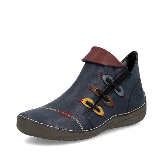 Rieker 72581 NAVY Casual Ankle Boot 72581-14