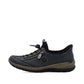 Rieker N3267 DARK NAVY Slip On and Go Casual Shoe N3267-15