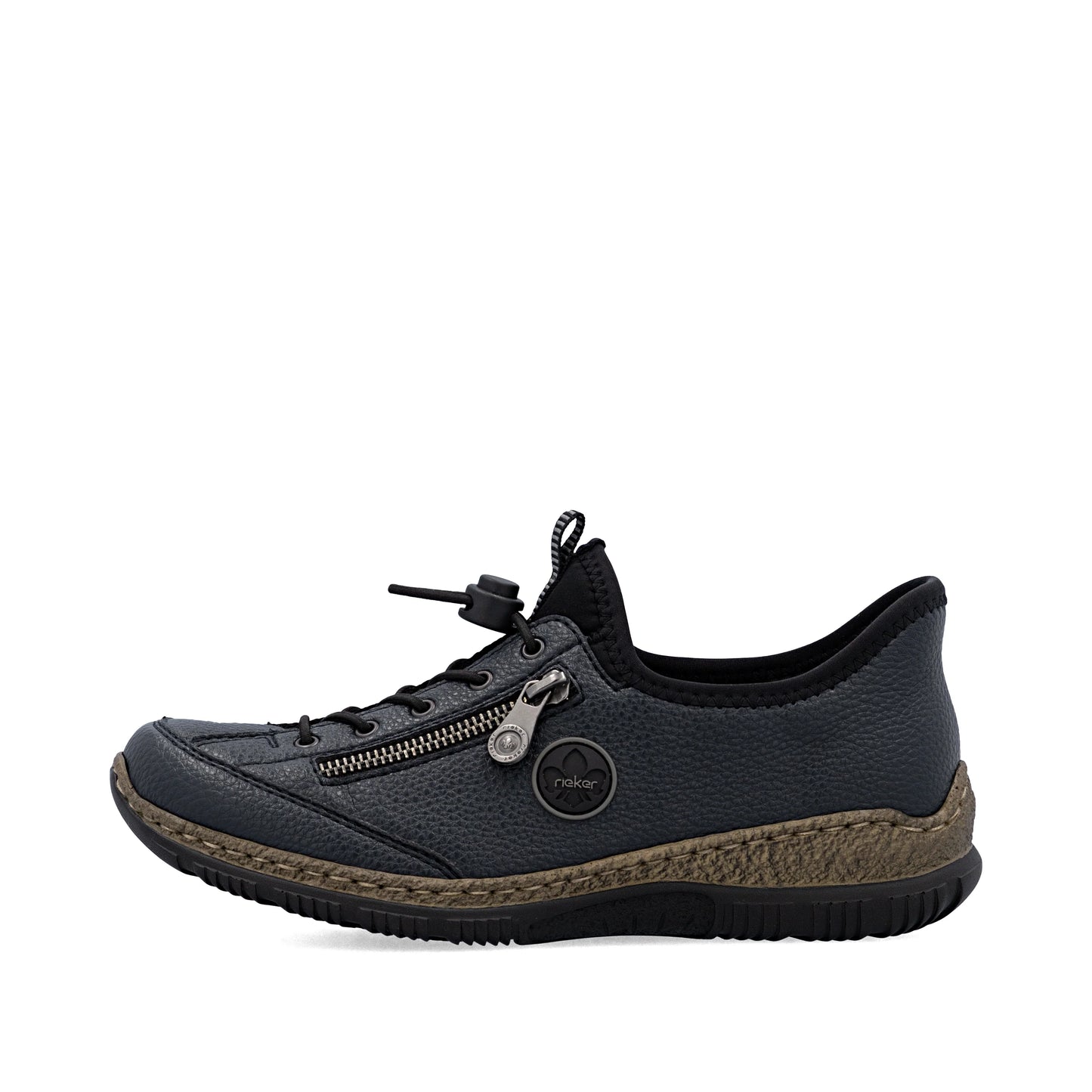 Rieker N3267 DARK NAVY Slip On and Go Casual Shoe N3267-15