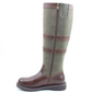 Heavenly Feet Felicity CHOCOLATE Country Look Long Zip Boot.