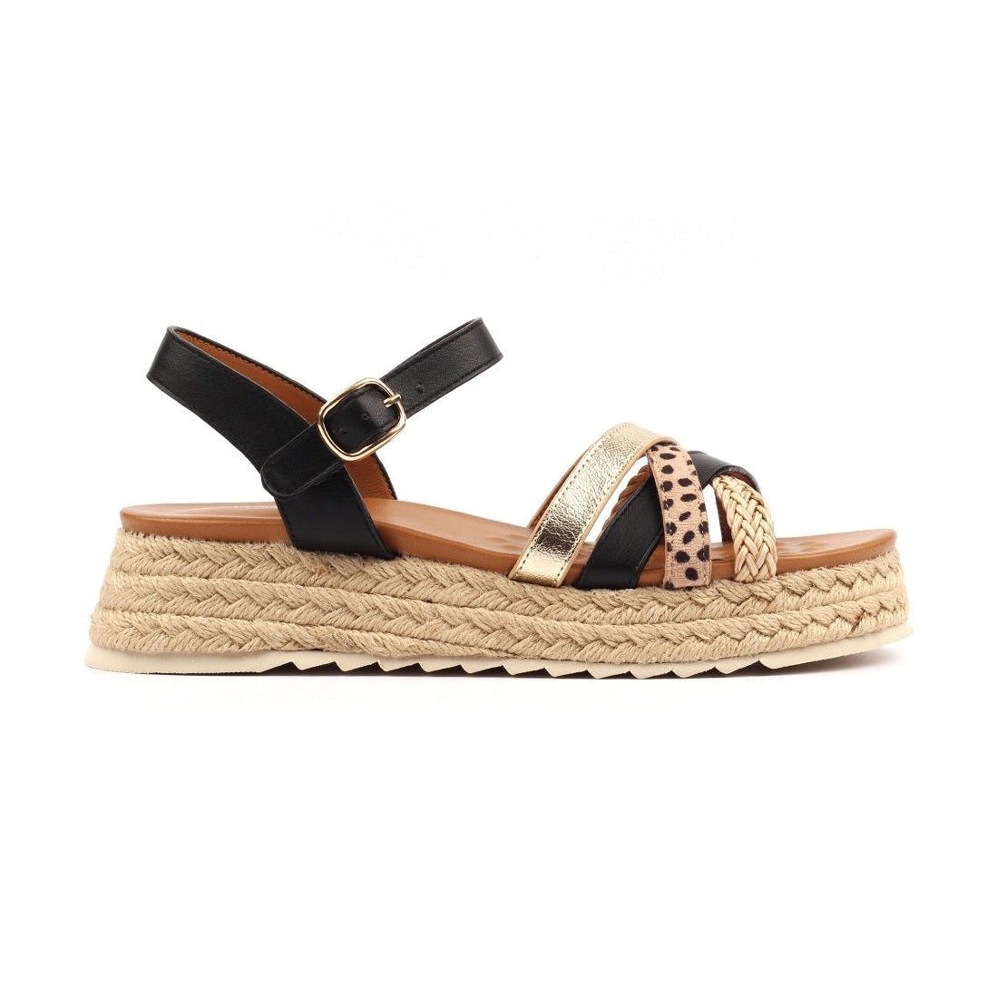 Lunar Sandal Flick JLH602BB BLACK