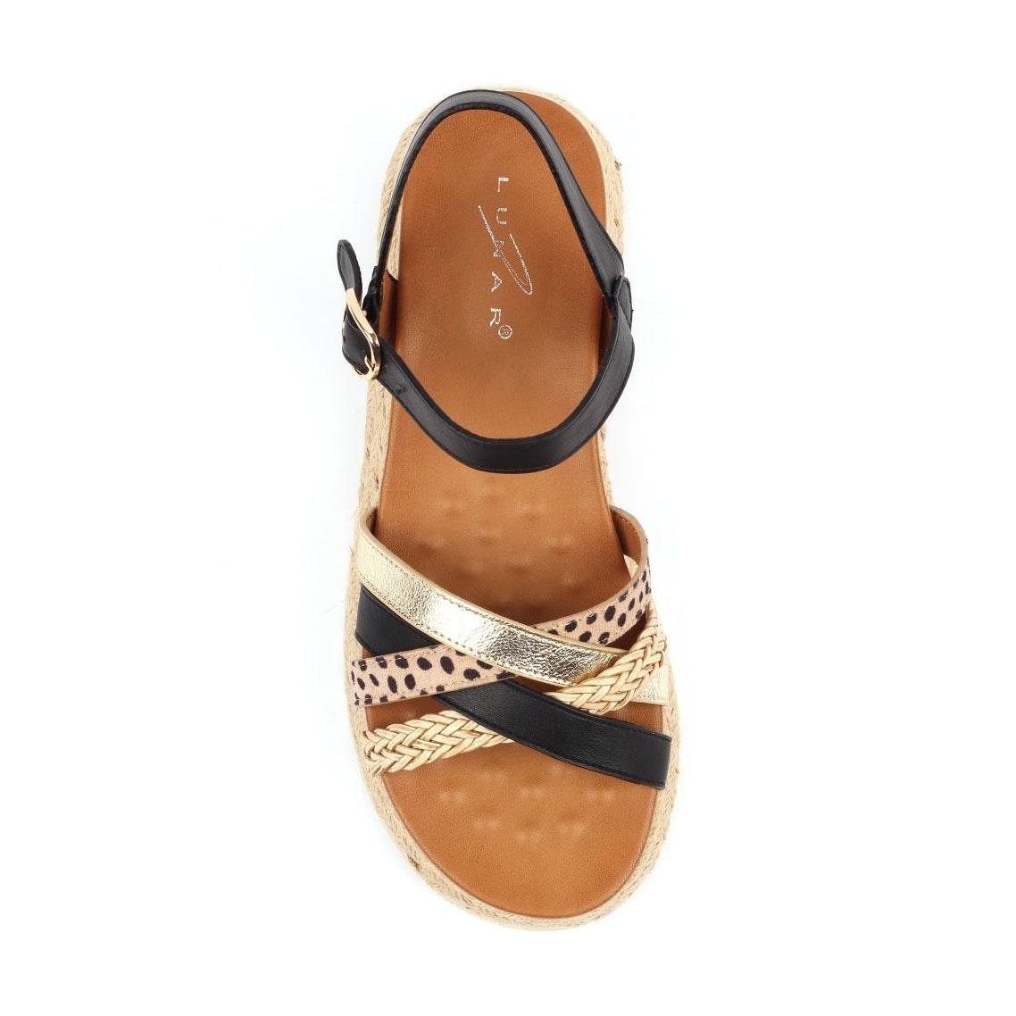 Lunar Sandal Flick JLH602BB BLACK