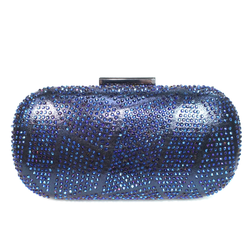 Lunar Francie FLR524 - Navy Occasion Wear Shoes - Matching Lunar Francie ZLR524 Bag Available