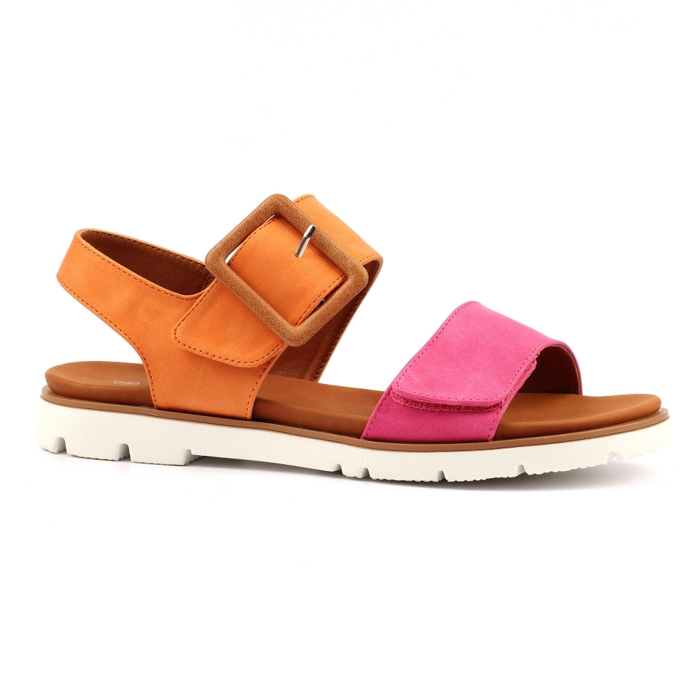 Lunar Adjustable Sandal JLH581NY Gabby ORANGE