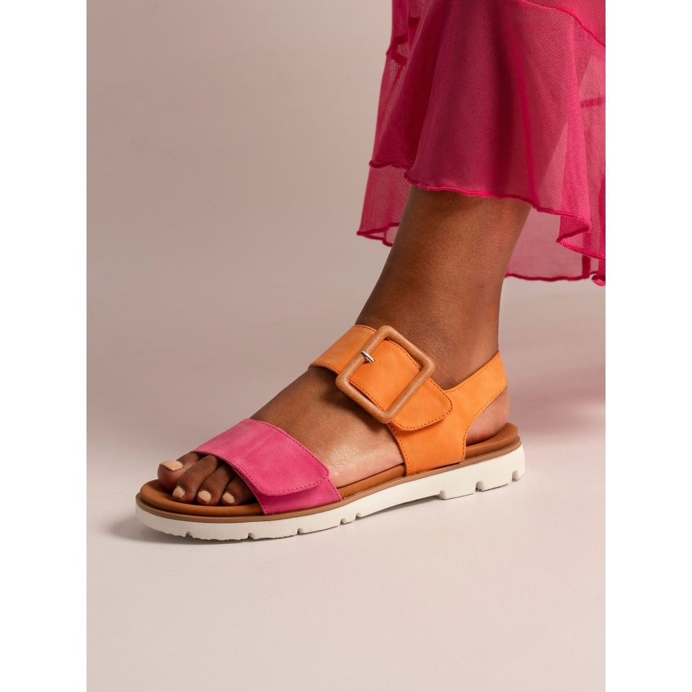 Lunar Adjustable Sandal JLH581NY Gabby ORANGE