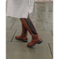 Hush Puppies Vanessa TAN Leather Long Leg Boot