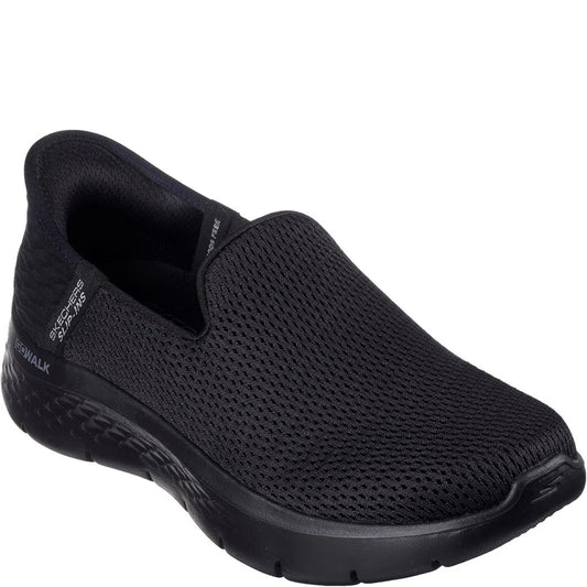 Skechers Slip-Ins 124641 BLACK  Slip On Trainer 124641bbk